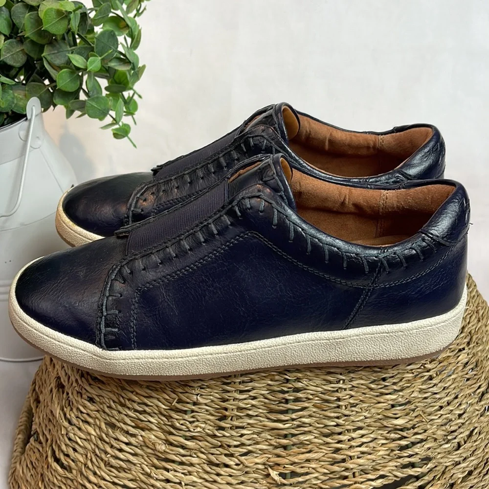 Zodiac EUC Jimi Navy Elastic Low Top Sneaker elastic sz 7M - Picture 3 of 7